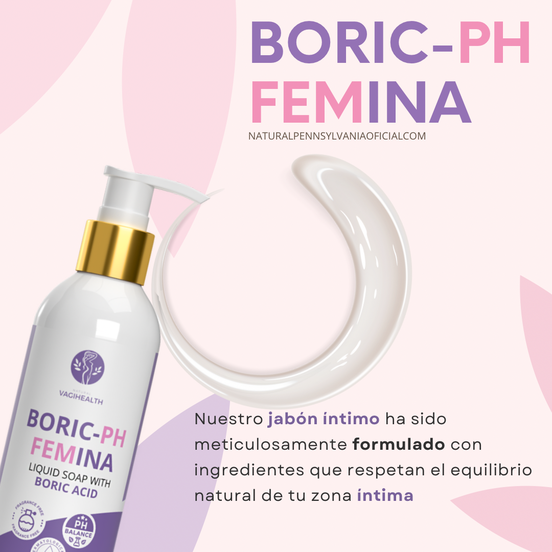 Boric-PH fémina liquid